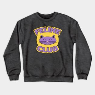 Feline Club Crewneck Sweatshirt